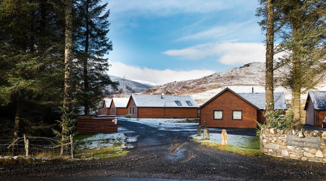 Lodge 9 Glengoulandie Lodges Aberfeldy Exterior foto